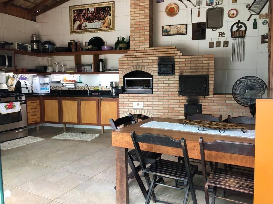 Casa nas montanhas com piscina e vista panorâmica Domingos Martins Exterior foto