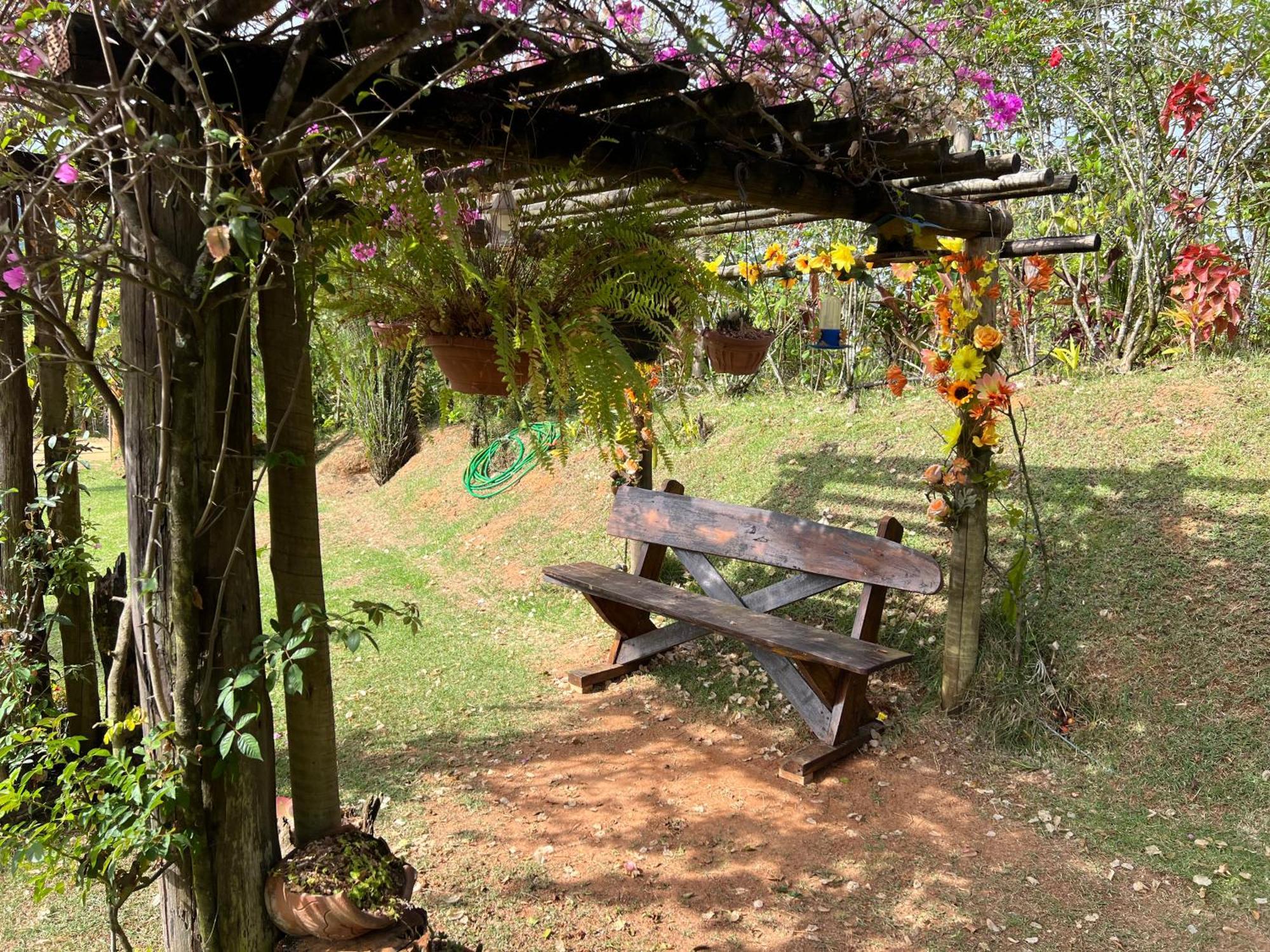 Casa nas montanhas com piscina e vista panorâmica Domingos Martins Exterior foto