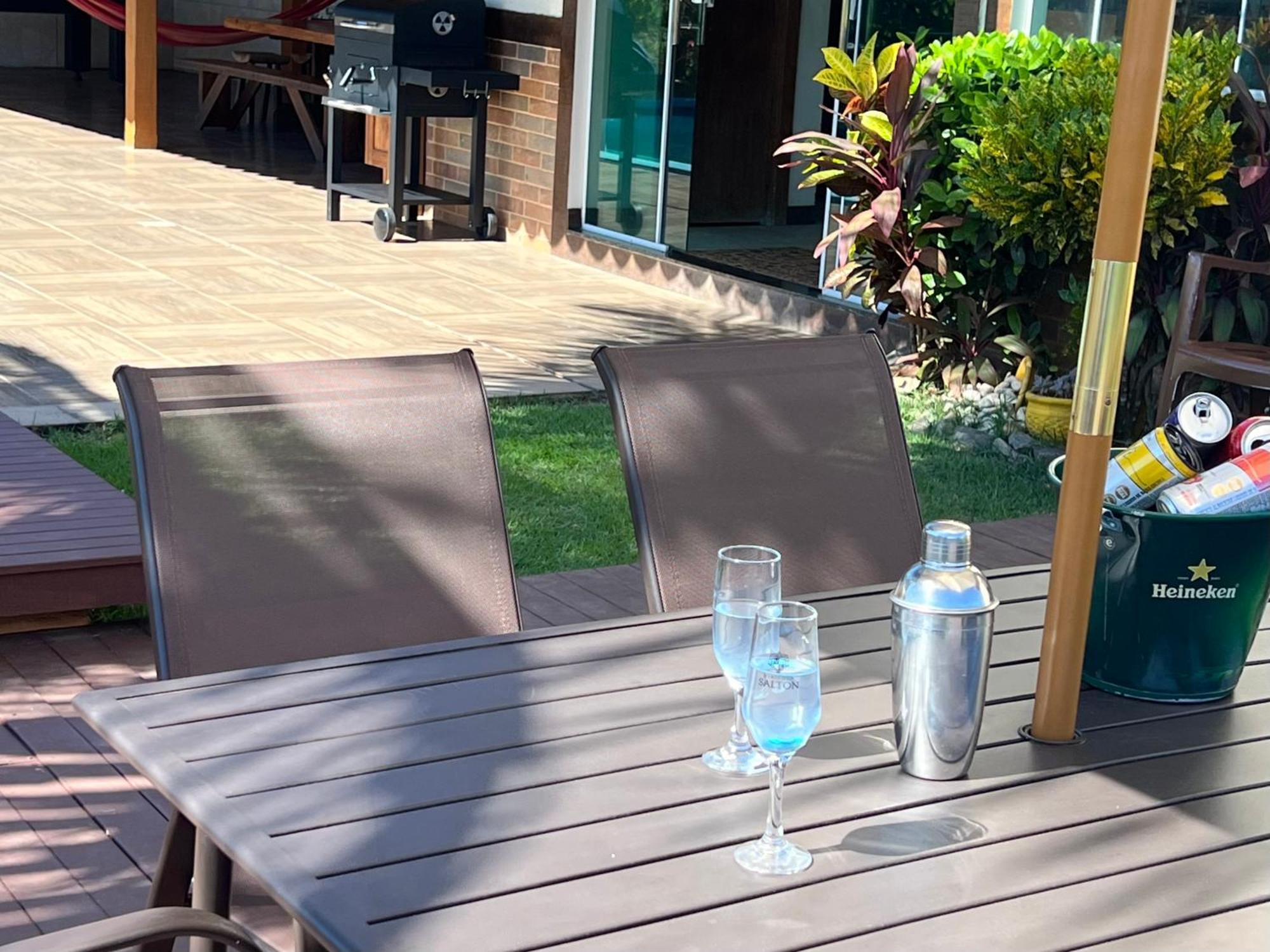 Casa nas montanhas com piscina e vista panorâmica Domingos Martins Exterior foto